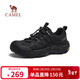 駱駝（CAMEL）迪麗熱巴同款云山2代戶(hù)外登山休閑徒步鞋女 G25AX48081 黑色 39