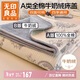 無(wú)印良品A類(lèi)全棉牛奶絨雙面床蓋 加厚床單雙人家用床罩四季通用200*225cm