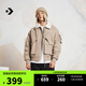 匡威（Converse）官方 外套男復古翻領(lǐng)夾克巴恩風(fēng)穿搭10026921 10026921-A01 2XL