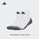 adidas 3雙裝CLIMACOOL毛巾底加厚低幫訓練及踝襪男女阿迪達斯 白/黑色 L