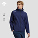 迪桑特（DESCENTE）TRAINING系列綜訓運動(dòng)健身男士防潑水梭織加絨外套 NV-藏青色 L (175/96A)