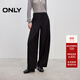 ONLY2025秋季新款通勤風(fēng)垂順西褲氣球褲長(cháng)褲休閑褲女|125314010 H1Z黑色 M M標準褲長(cháng)