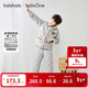 巴拉巴拉balaOne兒童家居服套裝男童女童2025冬季加絨保暖萌209425171207