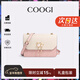 COOGI包包女款輕奢品牌女士單肩包女斜挎包女情人節生日禮物送女友老婆 粉色