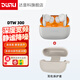 達音科（DUNU）DTW300 真無(wú)線(xiàn)藍牙耳機 藍牙5.4降噪高保真發(fā)燒級HiFi耳塞電腦手機入耳式通用蘋(píng)果華為小米手機 競速黃 + 耳機盒保護套