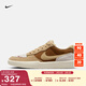 耐克男女透氣滑板鞋春季情侶陸沖翻毛皮NIKE SB FORCE 58 DV5477 202淺英國褐/杏茶色/淺骨色/帆白 44