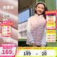 安踏兒童輕薄羽絨服馬甲男女童2025秋冬季保暖90絨防風(fēng)學(xué)生外套上衣服 剛柔粉7927-3 85%絨子含量 165 充絨量41g