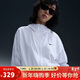 耐克（NIKE）女裝運動(dòng)休閑簡(jiǎn)約百搭連帽梭織外套FV6299-100 白色  XL 