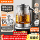 蘇泊爾（SUPOR）2L 純鈦養生壺 煮茶壺燒水壺 恒溫煮茶器 加大濾網(wǎng) 電熱水壺保溫花茶壺 0膠水 SW-20YQ63