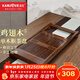 金灶（KAMJOVE）雞翅木茶具燒水壺一體全自動(dòng) 茶盤(pán)套裝茶臺電茶爐整套茶具K-185 單茶盤(pán)（不包含茶藝爐）