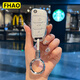 FHAO專(zhuān)用奧迪Q3鑰匙套A3車(chē)Q2L扣A4殼A3L包A4L女士A1老款A6L折疊A7高檔