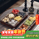 格娜斯 玻璃水果盤(pán)客廳輕奢創(chuàng  )意零食分格干果盤(pán)北歐ins網(wǎng)紅點(diǎn)心糖果盤(pán)