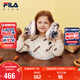 FILA斐樂(lè )兒童童鞋運動(dòng)跑鞋子2025冬季男女小童加絨籃球鞋豌豆