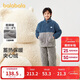 巴拉巴拉兒童睡衣套裝冬季加厚男女童家居服加厚保暖外出省服208424171212