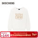 斯凱奇（Skechers）新年禮物中性冬季加絨保溫套頭衛衣L325U040
