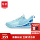 安德瑪（Under Armour）【庫里12】?jì)和湍ネ笟饣@球鞋男女童耐磨籃球鞋3028501 藍色 38