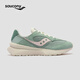 Saucony索康尼新款JAZZRENEW  V2休閑復古舒適跑步鞋 淺綠粉紅 38.5