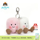 Jellycat趣味成對棉花糖包包掛飾食物毛絨玩偶掛件娃娃新年生日禮物 趣味成對棉花糖包包掛飾 One Size