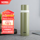 膳魔師（THERMOS）不銹鋼保溫杯大容量水杯高顏值保溫瓶可團購定制刻字生日禮物FEI 牛油果綠 500ml