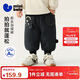 迷你巴拉（minibala）[真心絨]男女童寶寶拒水羽絨褲2025冬季保暖萌趣褲子