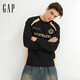 蓋璞（GAP）男女裝2026春季新款logo棉質(zhì)圓領(lǐng)長(cháng)袖T恤時(shí)尚休閑上衣854726