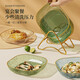 三棲虎吐骨頭盤(pán)碟家用食品級餐桌垃圾盤(pán)碟高端新款吐骨碟加厚水果碟盤(pán)子 [加厚耐摔]混色8個(gè)裝+金屬底托