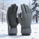 TFO 第七代3M滑雪手套 加厚保暖防風(fēng)防潑水登山手套2402471 灰色 L