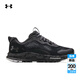 安德瑪官方UA Charged Bandit TR 2男子透氣運動(dòng)跑步鞋3024186 黑色001 42