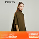 PORTS寶姿 秋冬新品針織上衣LL9K227KKW004 MILITARY OLIVE S ONE IZE