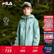 斐樂(lè )FILA兒童上衣2025年冬季新款男童中大童外套防風(fēng)防水戶(hù)外服 暗草綠-GN 165