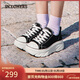 斯凱奇（Skechers）女鞋經(jīng)典百搭帆布鞋厚底增高休閑鞋軟底舒適透氣板鞋戶(hù)外鞋177435