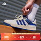 adidas ENTRAP美式校園風(fēng)運動(dòng)少年感復古籃球風(fēng)板鞋男女阿迪達斯 白/藍   42