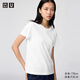優(yōu)衣庫合作款/女裝短袖T恤/打底內搭483461 00 白色 L