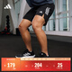 adidas速干運動(dòng)健身短褲男裝阿迪達斯官方HK9549   黑色   M