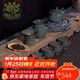 龍泉青瓷茶具套裝鐵胎哥窯冰裂紋可養梅花壺功夫茶具整套家用陶瓷茶壺茶杯 十頭茶具套裝