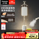 松下（Panasonic）【燙衣神器】高端立式掛燙機家用手持熨燙機增壓大蒸汽電熨斗熨衣服高效除皺抗菌水箱N(xiāo)I-GSJ050-C