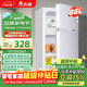 志高（CHIGO）小冰箱迷你小型家用冷藏冷凍兩用宿舍出租房用雙門(mén)辦公室電冰箱節能省電 補貼 88L 白色升級款 一級能效 冷藏冷凍