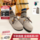 百麗（Belle）周雨彤同款厚底松果吐司2代勃肯鞋女商場(chǎng)款冬加絨棉鞋E1J1DAM6 灰色 41 (255mm)