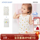 愛(ài)慕兒童A類(lèi)中性寶寶嬰兒衣服小背心2件裝暖氣房打底內衣男女棉/莫代爾薄 【棉】蔬菜君AB2115791 100