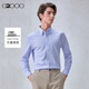 G2000【棉質(zhì)免燙/商場(chǎng)同款】男裝秋冬舒適親膚條紋長(cháng)袖襯衫