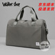 Walker Shop旅行包男【防潑水面料】可套拉桿箱短途出差手提包多功能行李包 深空灰 大號（50*33*24cm）