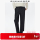 佐丹奴褲子男純棉貼袋直筒褲抽繩松緊腰薄款休閑長(cháng)褲01115060