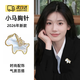 飾薇本命年小馬胸針女士高端2026新款小眾輕奢胸針高級感配飾毛衣別針 小馬駒背錢(qián)袋子胸針【送禮盒】