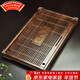 唐豐高端功夫茶具茶盤(pán)簡(jiǎn)約家用客廳茶杯托盤(pán)長(cháng)方形排水瀝水茶臺帶排水 荷香幽夢(mèng)55*33cm  (86)