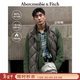 Abercrombie & Fitch美式舒適保暖菱格LOGO拉鏈羽絨背心馬甲25秋冬男裝132-5208 深棕色 M (180/100A)