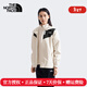 The North Face北面三合一沖鋒衣女25秋冬新款戶(hù)外運動(dòng)防水抓絨內膽夾克外套8HM6 ROU/沙丘白/宇宙黑 M /160/84A
