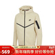 耐克（NIKE）Tech Windrunner 男子全長(cháng)拉鏈開(kāi)襟連帽衫HV0950-234 卡其色 XL 