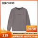 斯凱奇（Skechers）男女同款休閑針織長(cháng)袖T恤衫L325U096
