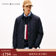 Tommy Hilfiger【防水】25秋冬新款男裝菱格燈芯絨襯衫領(lǐng)輕薄棉服夾克外套