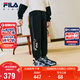 FILA斐樂(lè )兒童童裝長(cháng)褲2026年春季男中大童休閑加絨針織束腳褲